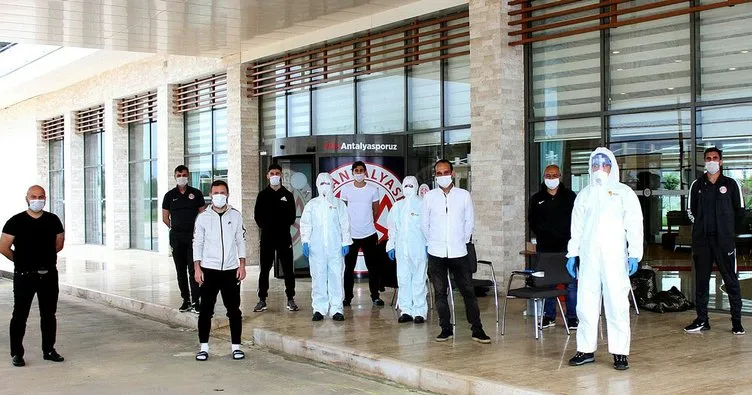 Antalyaspor’da corona virüsü testleri negatif çıktı