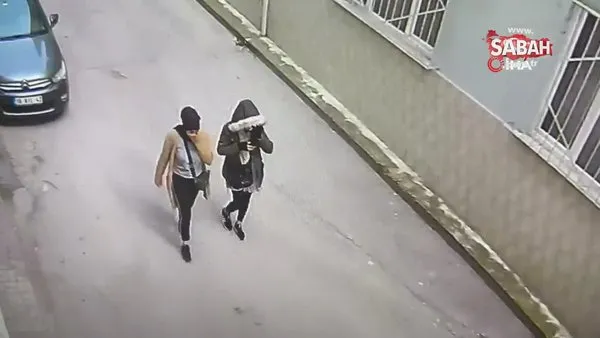Eskişehir'den Bursa'ya geldiler: Şehirlerarası hırsızlar kamerada | Video