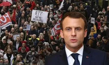 Fransa yine protestolara teslim! Kitlesel eylemde 13. dalga