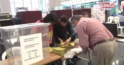 İstanbul Havalimanı’nda oy verme işlemi başladı | Video