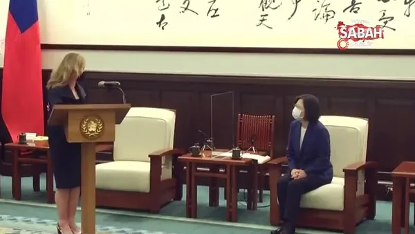 ABD’li Senatör Blackburn, Tayvan lideri Tsai ile görüştü | Video