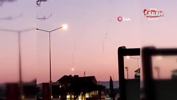 Balıkesir'de meteor mu düştü? Gökyüzünde yanarak düşen cisim heyecana neden oldu | Video