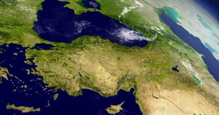 İç Anadolu Bölgesi Fiziki Haritası - Dağ, Ova, Göl, Akarsu ve Coğrafi  Yapıları Gösteren İç Anadolu Bölgesi Fiziki Haritası