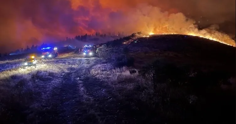 Avrupa’yı ateş çemberi sardı: Akdeniz’den Balkanlar’a yangınlarla mücadele sürüyor
