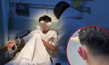 Bursa’da piercing kabusu! Kulağı şişen 17 yaşındaki çocuk hastanelik oldu