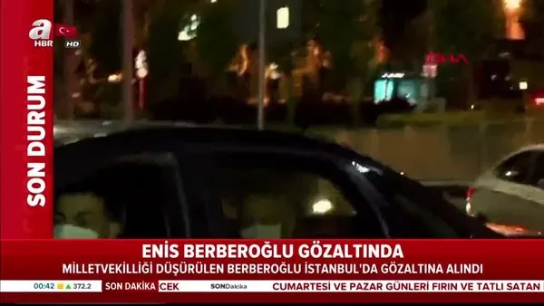 CHP'li Enis Berberoğlu gözaltına alındı! İşte ilk görüntüler! | Video