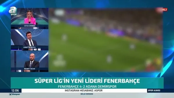 Fenerbahçe 4-2 Adana Demirspor MAÇ ÖZETİ YORUM | 