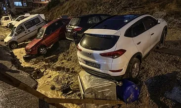 Yollar çöktü, ağaçlar devrildi #sinop