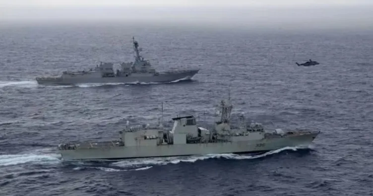 Güney Çin Denizi’nde ortak askeri tatbikat