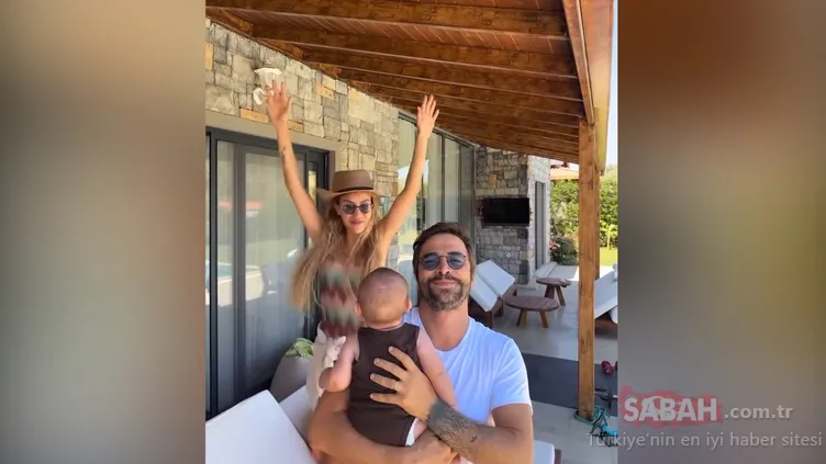 Ahmet Kural ve eşi Çağla Gizem Şahin’den bebekleriyle ilk paylaşım! İşte Ahmet Kural’ın minik oğlu!