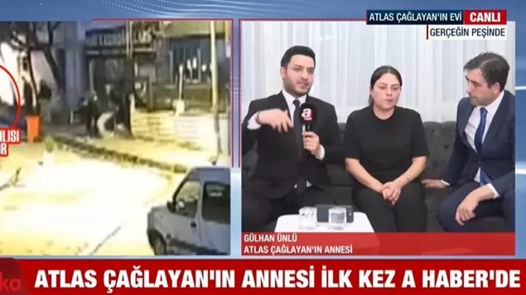 Atlas Çağlayan'ın annesi ilk kez A Haber'de!