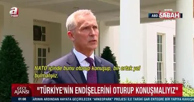 ABD Başkanı Biden ve Stoltenberg’ten NATO görüşmesi: Türkiye’nin endişelerini konuşmalıyız | Video