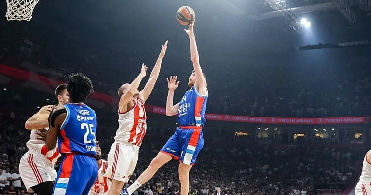 Anadolu Efes deplasmanda Kızılyıldız’ı mağlup etti