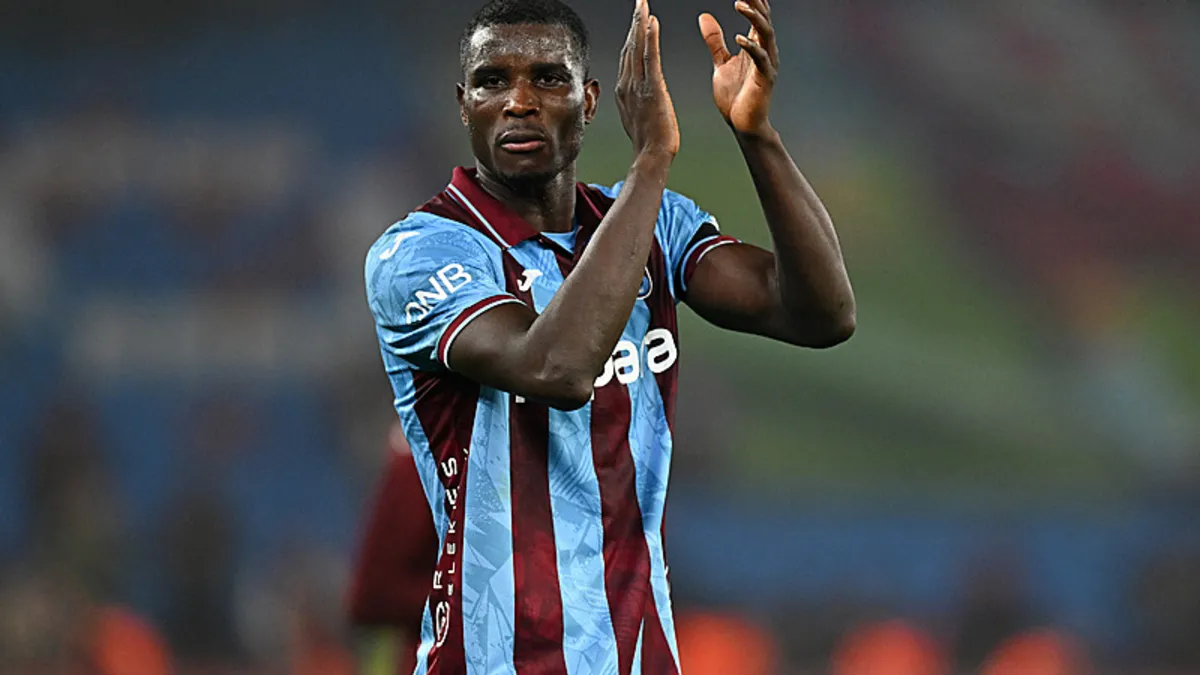 Trabzonspor'da Onuachu rekora koşuyor! Sadece 4 gol kaldı...