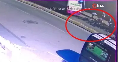 İstanbul’da otobüsten düşen kadın ağır yaralandı | Video