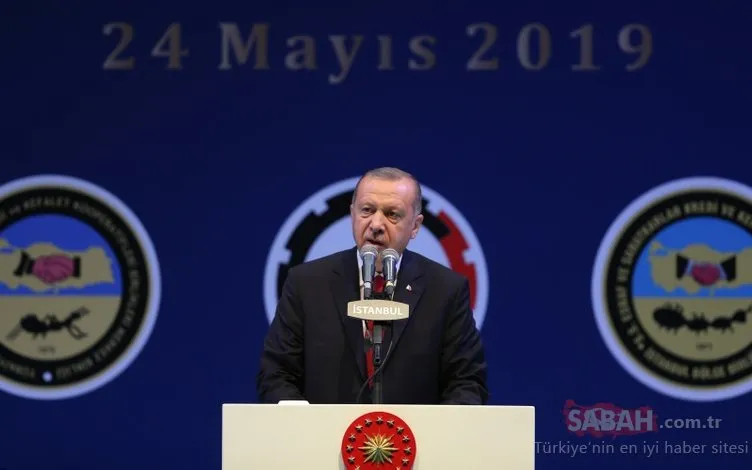 İstanbul’da esnaf ve sanatkarlarla iftar programında konuşan Başkan Erdoğan müjdeler verdi