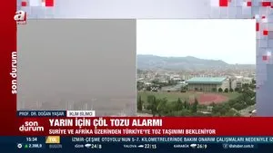 Türkiye genelinde Çöl tozu alarmı! Yarına dikkat | Video