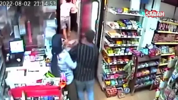 Ümraniye’de dehşet dakikaları: Bıçakla, sopayla dükkan bastılar! | Video