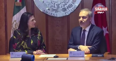 Dışişleri Bakanı Fidan, Marcela Guerra Castillo ile görüştü | Video