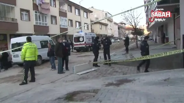 Son dakika! Ankara'da apartman garajında 3 kişi ölü bulundu | Video