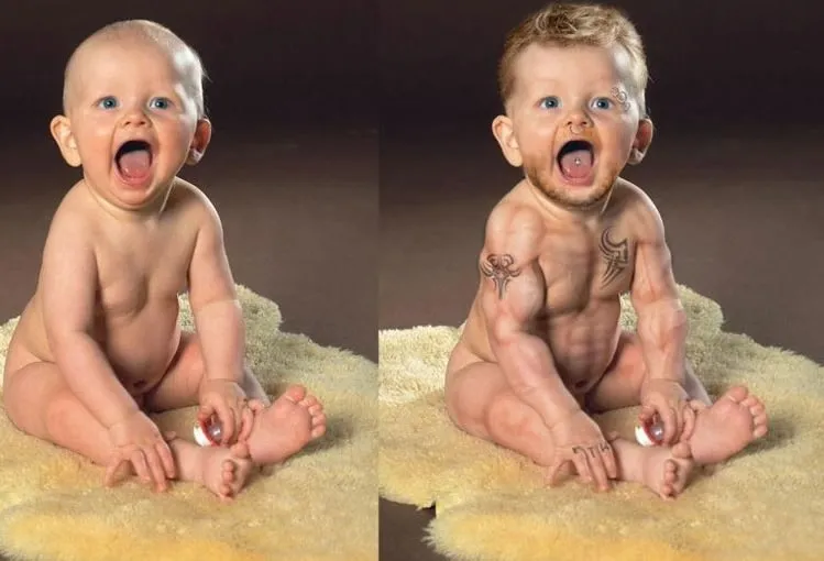 Komik bebek fotoğrafları