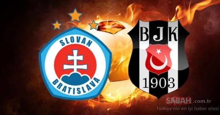 Son dakika haberi: Slovan Bratislava Beşiktaş maçı hangi kanalda saat kaçta? Avcı’dan ilk 11’e sürpriz isim!
