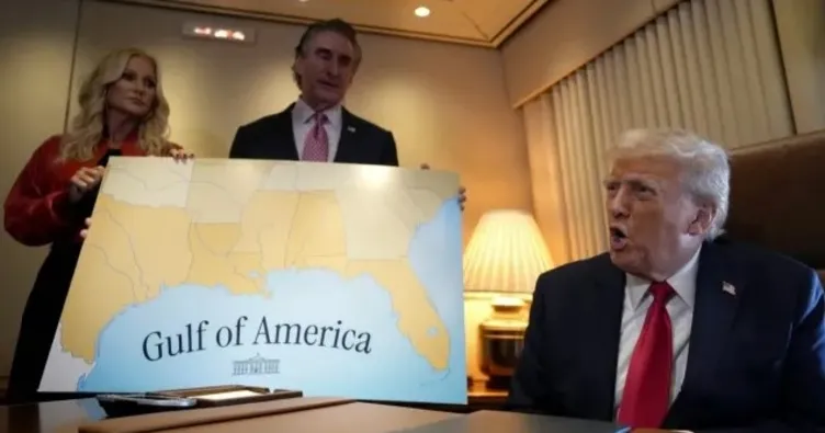 Harita uygulamalarından medyaya: Trump’ın ‘körfez’ hamlesi basını ikiye böldü