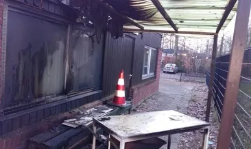 Yine cami kundaklandı