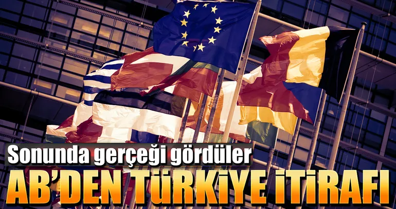 AB’den Türkiye itirafı
