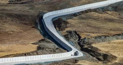 Van-İran sınırındaki güvenlik duvarı yükseliyor! 20 kilometrelik kısmı tamamlandı
