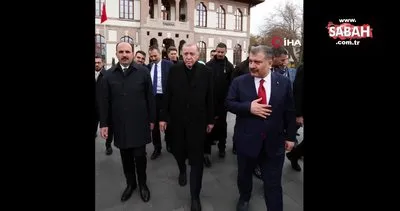 Cumhurbaşkanı Erdoğan, Mevlana Türbesi’ni ziyaret etti