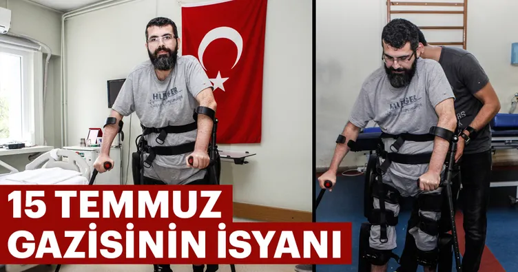 15 Temmuz gazisinin isyanı