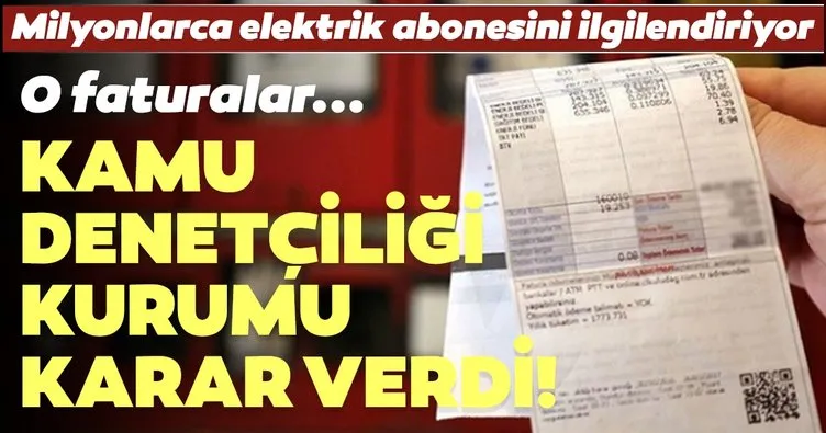 KDK’den 5 bin liralık elektrik faturası için usulü uygun değil kararı