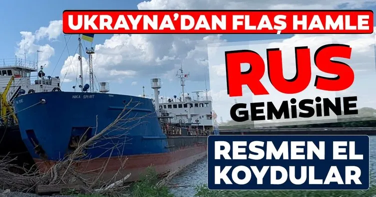 Ukrayna, Rus gemisine ‘resmi olarak’ el koydu