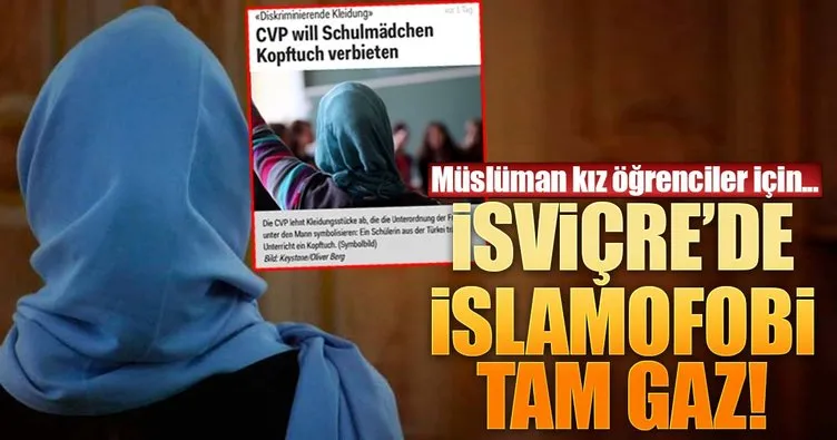 İsviçre’de İslamofobi tam gaz!