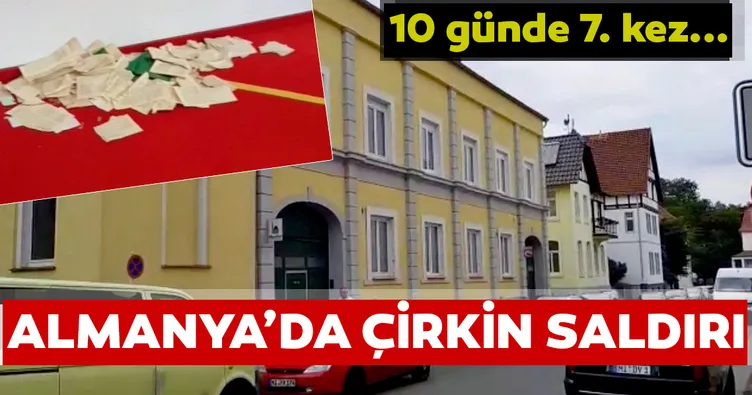 Son dakika: Almanya’da camiye saldırı
