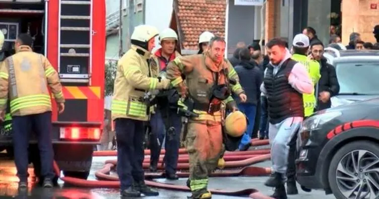 Tadilat yaparken evleri yaktılar