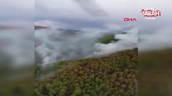 Mersin'de Anamur ve Bozyazı'da 13 noktada orman yangını