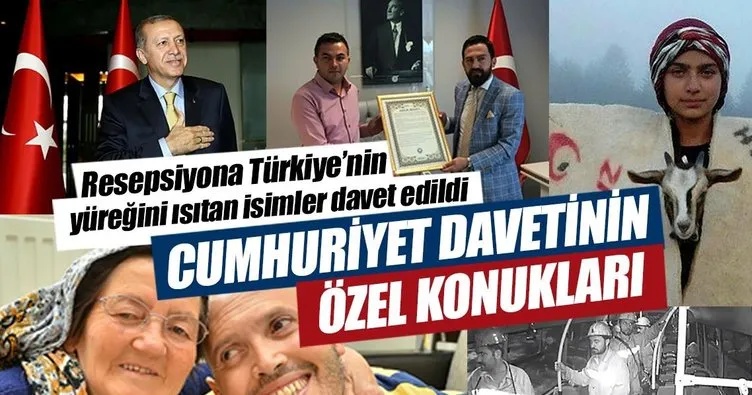 Reisicumhur’un onur konukları