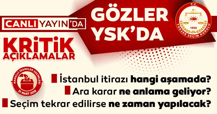 Yüksek Seçim Kurulu'nun ara kararları ne anlama geliyor?