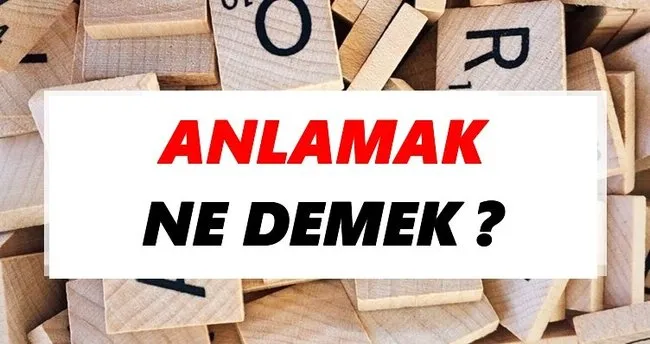 Anlamak Ne Demek? TDK’ya Göre Anlamak Sözlük Anlamı Nedir?