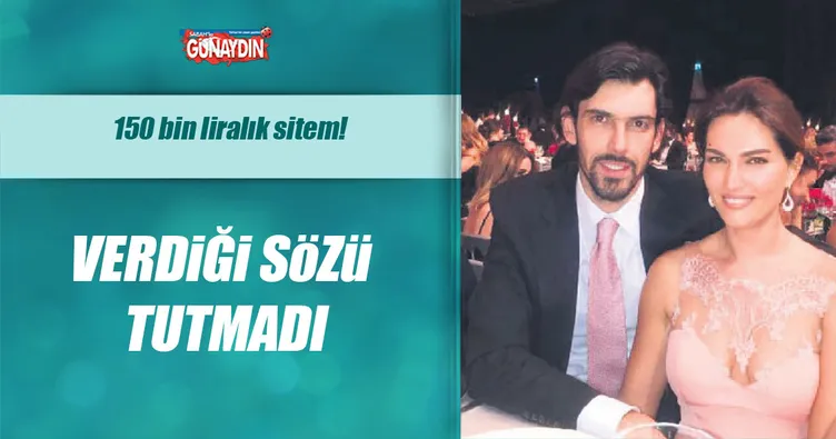 150 bin liralık bağış sözünü tutmamış