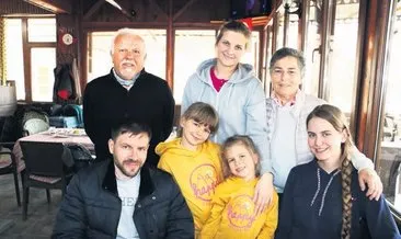 ‘Burada eviniz var’ diyerek Ukraynalı aileyi davet ettiler