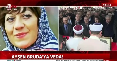 Ünlü Yeşilçam Yıldızı Ayşen Gruda son yolculuğuna uğurlandı