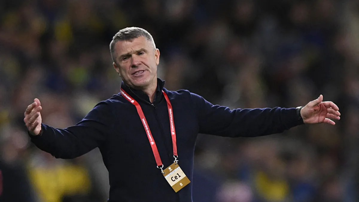 Ukrayna’da Sergiy Rebrov dönemi sona erdi! Ukrayna’da Sergiy Rebrov dönemi sona erdi!