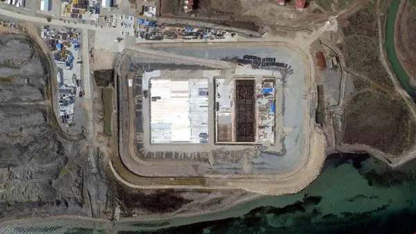 1915 Çanakkale Köprüsü inşaatı havadan görüntülendi!