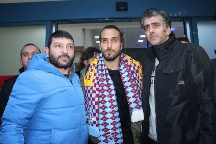 Erkan Zengin için Trabzon’da coşkulu karşılama