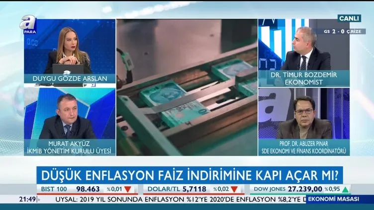 Ekonomi Masası | 01.11.2019