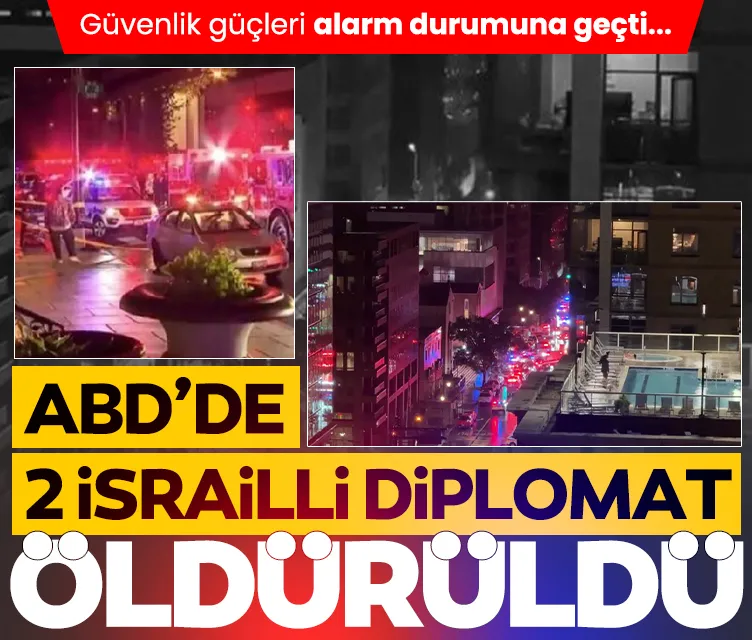 ABD’de 2 İsrailli diplomat öldürüldü