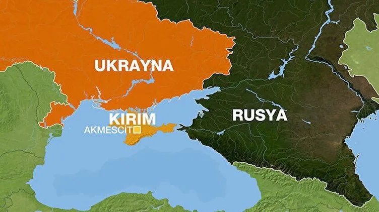 Ukrayna ve Rusya sınır haritası 2022: İki ülkenin haritadaki yeri ve konumu ne? İşte Rusya Ukrayna haritası